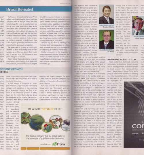 A piece of custom content published in Foreign Affairs magazine to showcase the vibrant innovation and research and development scene in Brazil, with great opportunities for partnerships and foreign investment. Part of a project is to attract investment, expertise, and collaboration to the country. (Sponsored section)