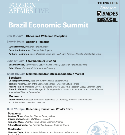 Brazil Economic Summit